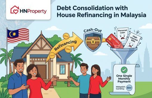 debt consolidation with house refinancing Malaysia
